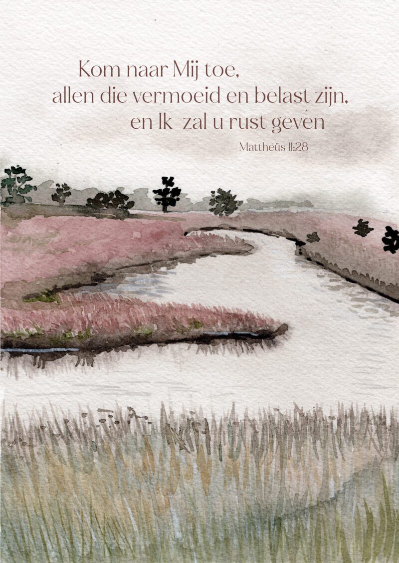 Mattheüs 11:28 - Kom naar Mij toe