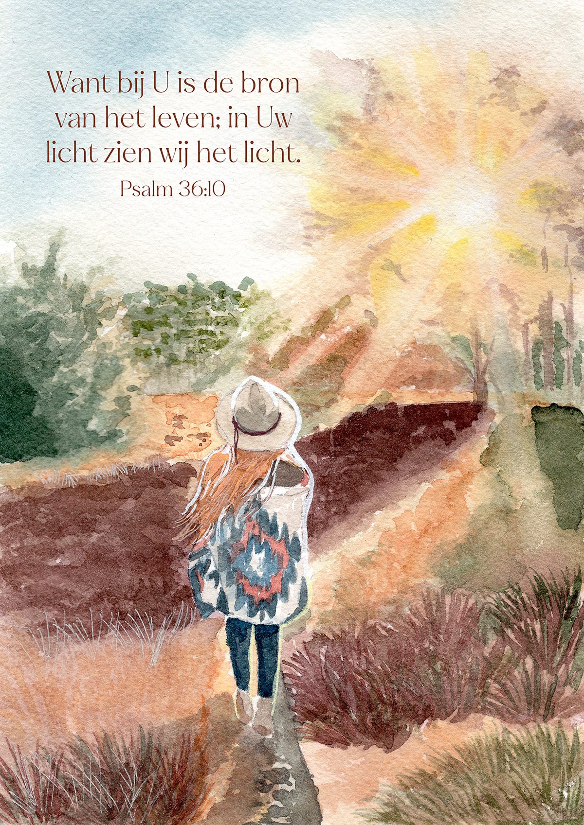 Psalm36:10 - Want bij U is de bron